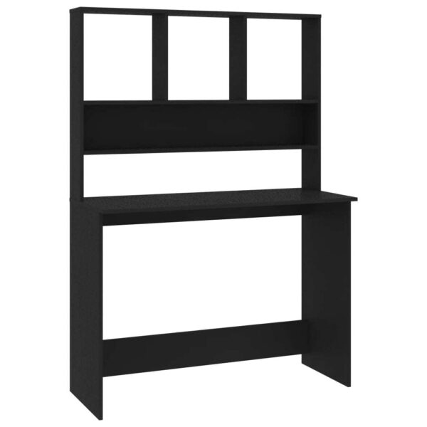 Desk Black Engineered wood - Image 2