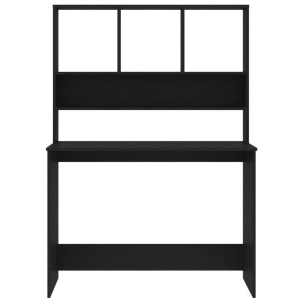Desk Black Engineered wood - Image 4