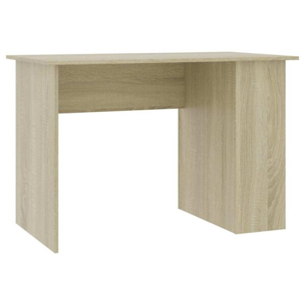 Desk Sonoma oak Engineered wood Medium Computer Desk - Image 2