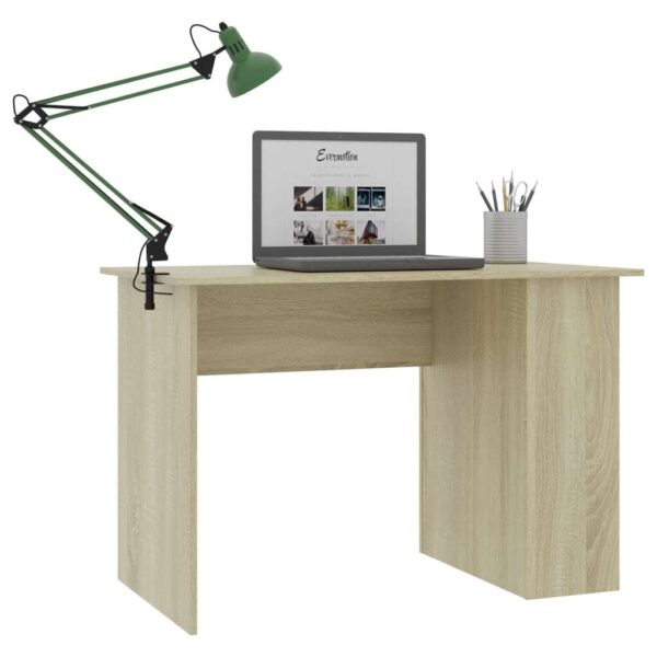 Desk Sonoma oak Engineered wood Medium Computer Desk - Image 3