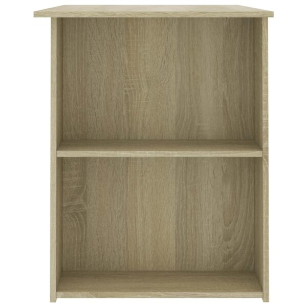 Desk Sonoma oak Engineered wood Medium Computer Desk - Image 5