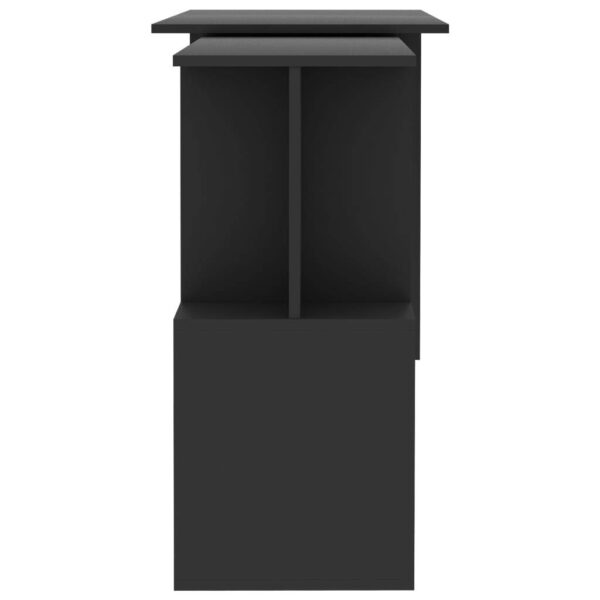 Desk Grey Engineered wood Medium Rotatable Desk Rectangular - Image 6