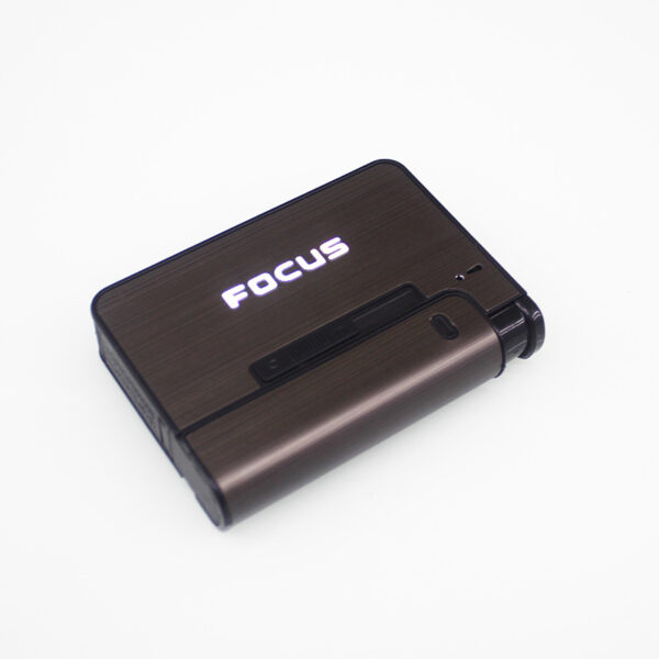 Color: Black - 9-pack automatic cigarette case - Image 2