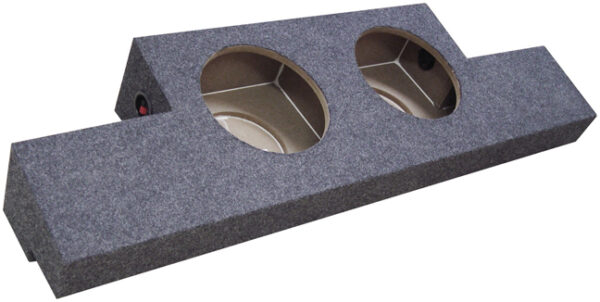 QPower GMC/Chevy Crew Cab '04-'06 Dual 10" Empty Woofer Box - Image 2