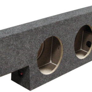 QPower GMC/Chevy Crew Cab '04-'06 Dual 12" Empty Woofer Box