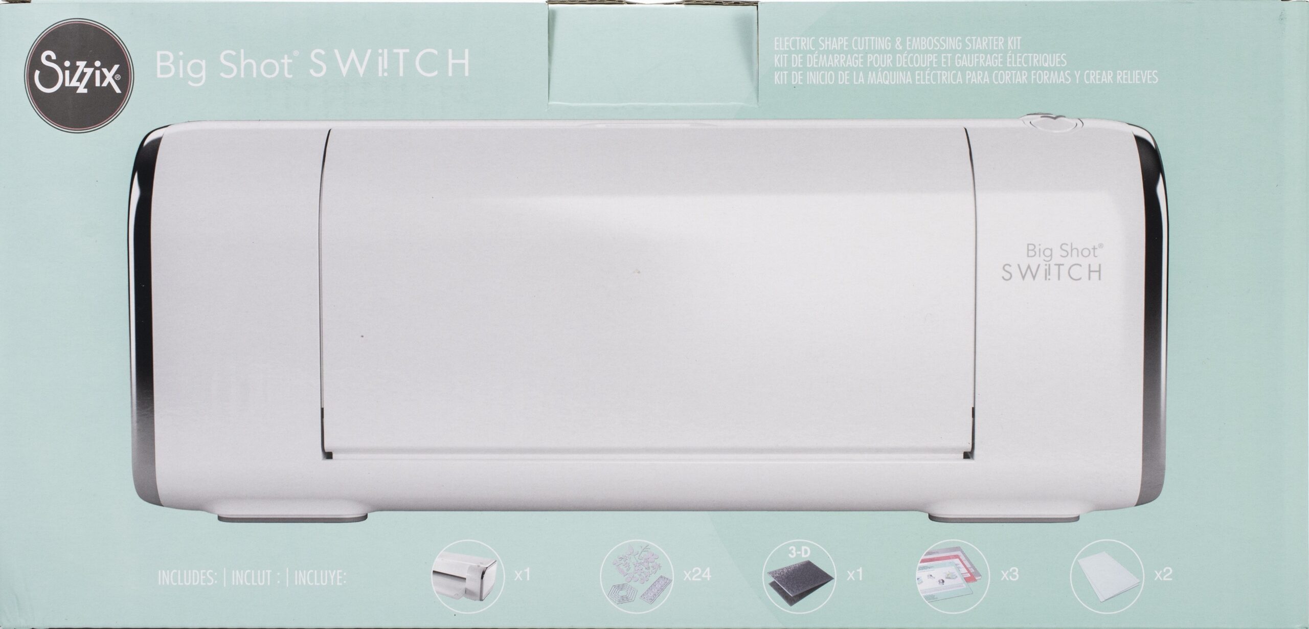 Sizzix Big Shot Switch Plus Starter Kit US Version White