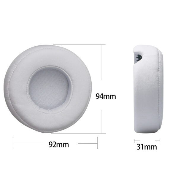 1 Pair Ear Pads Replacement Earpad Cushion for Beats By Dr.Dre PRO/DETOX Headsets white - Image 6