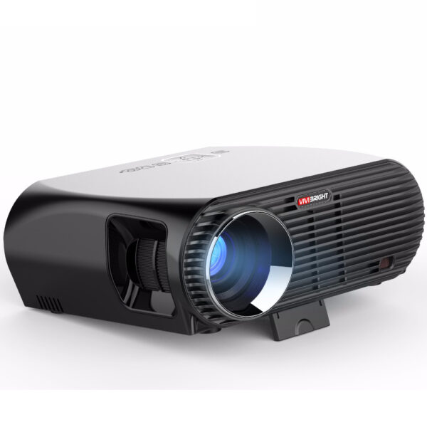 ViviBright GP100UP Smart Home Theater Projector Android6.01 3500 Lumens High Brightness LED WiFi Beamer 1280*800pixels black_European regulations - Image 5
