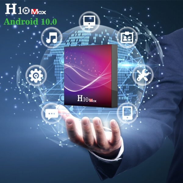 H10 Max H616 Tv Box  Smart Hd Network Player for Android 10.0 U.S. plug - Image 6