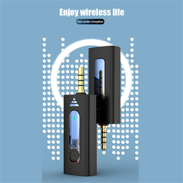 Wireless 3.5mm Lavalier Microphone Condenser Mic for Camera Speaker Smartphone Recording Microphone K35 1 to 2 - Image 2