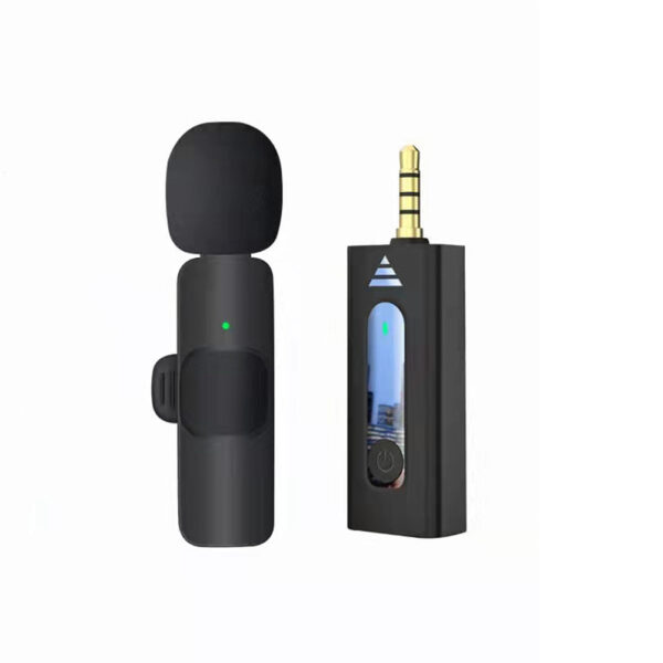Wireless 3.5mm Lavalier Microphone Condenser Mic for Camera Speaker Smartphone Recording Microphone K35 1 to 2 - Image 4