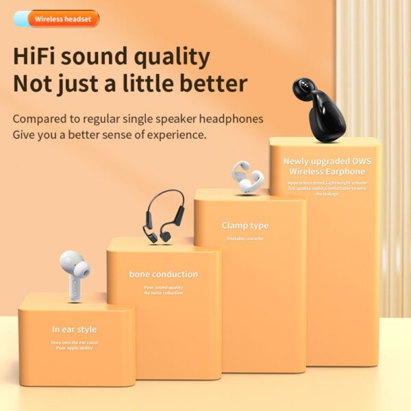 G26 Wireless Earbud With Built-in Mic Clear Call Gaming Headphone Touch Control Earphone For Laptop TV Computer Phone black - Image 5