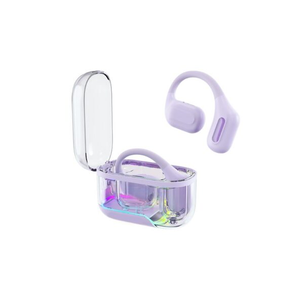 C01 Wireless Hanging Ear Headphones Open Ear Headphones Stereo Sound Earphones Noise Reduction Earphones Yellow - Image 4