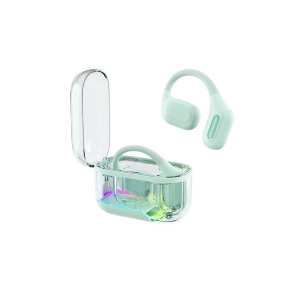 C01 Wireless Hanging Ear Headphones Open Ear Headphones Stereo Sound Earphones Noise Reduction Earphones Yellow - Image 6