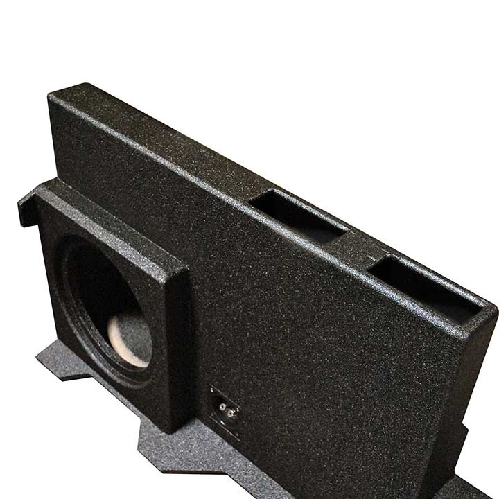 QPower "QBOMB" F-150 Super Crew '04-'08 Dual 10" Vented Empty Woofer Box - Image 2