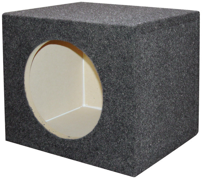 Empty woofer box 15" square qpower