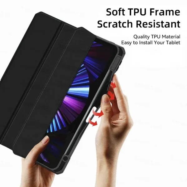 Color: Yellow, Size: nine - For ipad 10th generation case iPad Air 11 inch M2 Air 6 Air 5 4th 10.9 Pro 11 M4 Air13 M2 mini 7 6 10.2 7 8 9th Pro 11 12.9 case - Image 3