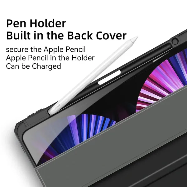 Color: Yellow, Size: nine - For ipad 10th generation case iPad Air 11 inch M2 Air 6 Air 5 4th 10.9 Pro 11 M4 Air13 M2 mini 7 6 10.2 7 8 9th Pro 11 12.9 case - Image 5