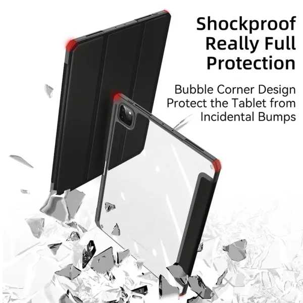 Color: Yellow, Size: nine - For ipad 10th generation case iPad Air 11 inch M2 Air 6 Air 5 4th 10.9 Pro 11 M4 Air13 M2 mini 7 6 10.2 7 8 9th Pro 11 12.9 case - Image 6