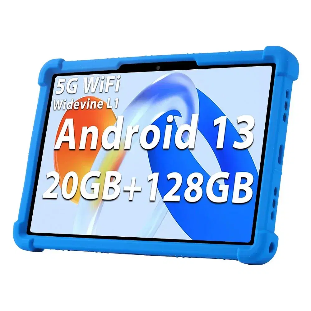 Color: Red, Size: eleven - Kids for DOOGEE U9 U10 10.1 Inch Tablet Case, Shockproof Cover for DOOGEE U10 Pro Soft Safe Silicon Tablet Stand Case Coque - Image 3