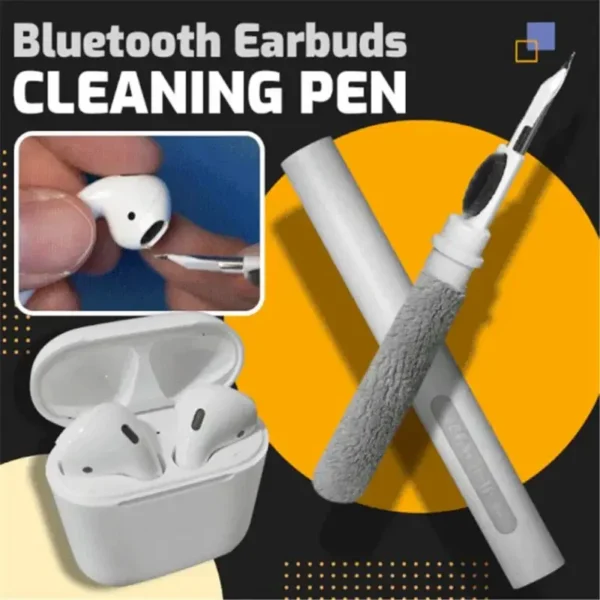 Color: WHITE - Bluetooth Earphone Cleaner Kit For Airpods Pro 1 2 3 Earbuds Case Cleaning Pen Brush Tool For Xiaomi Huawei Lenovo Headset - Image 6