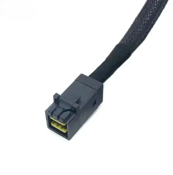 Color: Red - HD Mini SAS 12G SFF-8643 To SATA Cable Adapter,Internal SFF 8643 Motherboard Controller To 4 SATA Hard Drive Converter - Image 5