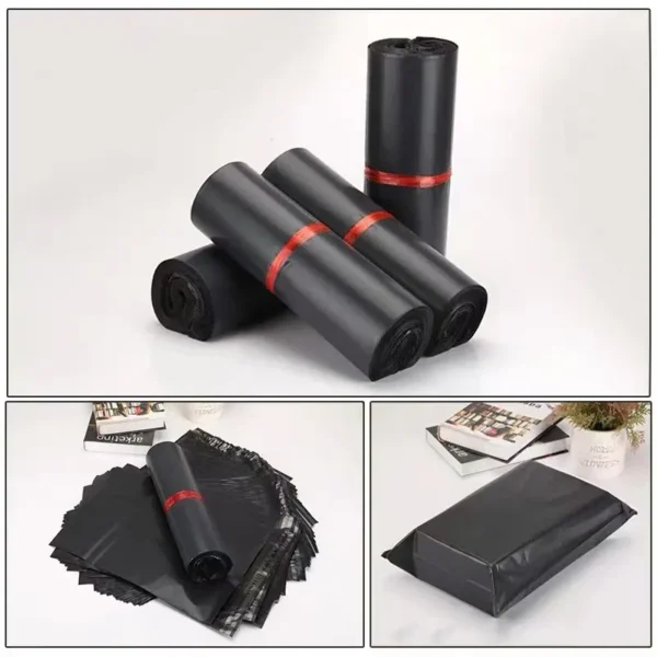 Color: Red - 50pcs/Lot Courier Bag Express Envelope Storage Bags Mailing Bags Self Adhesive Seal PE Plastic Pouch Packaging Shipping Bag - Image 4