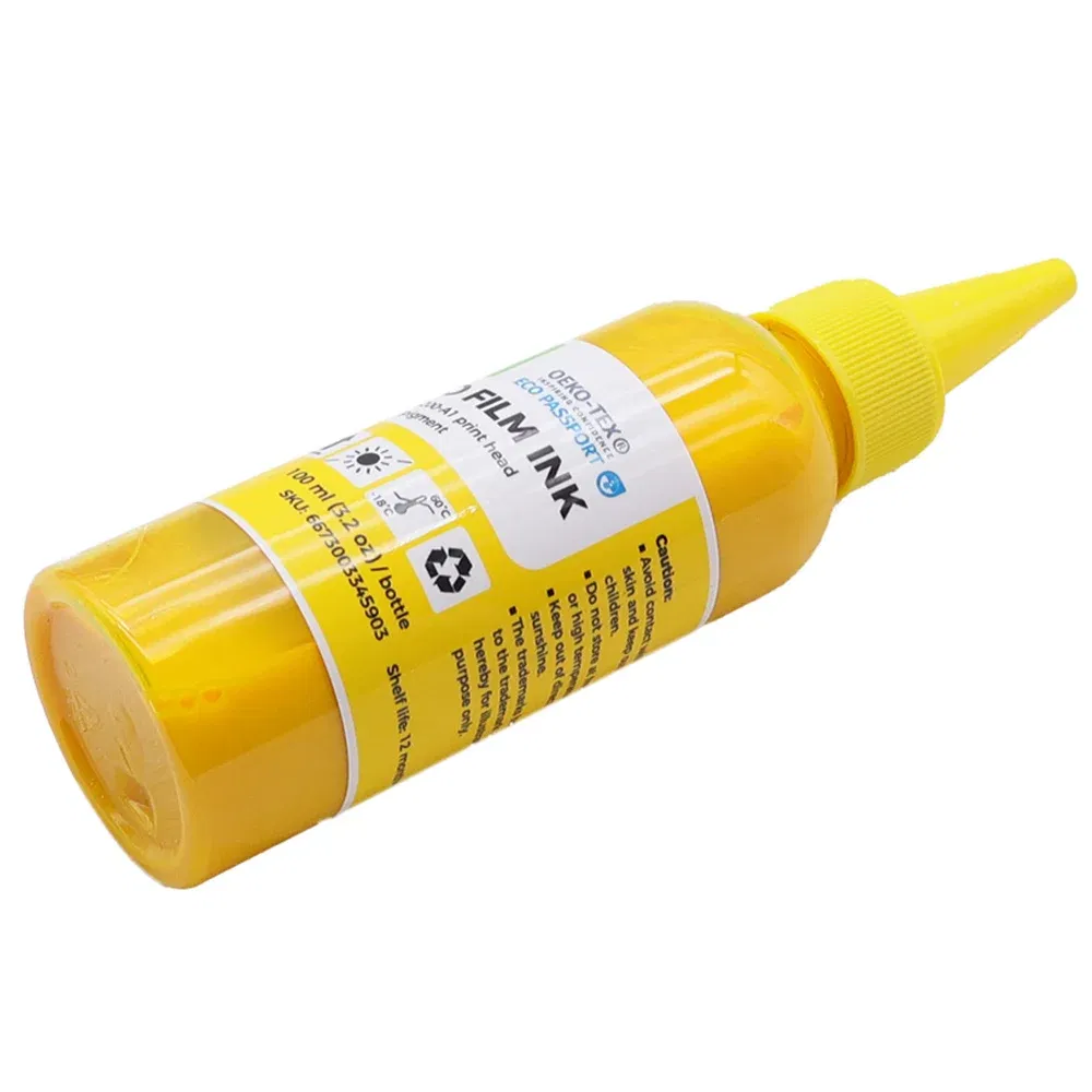 Ships From: United States - CALCA DTF Inks One set (4 x 100ml CYMK + 1 x 500ml W) Direct to Transfer Film Ink for L1800 Printheads DTF Printer US Stock - Image 6