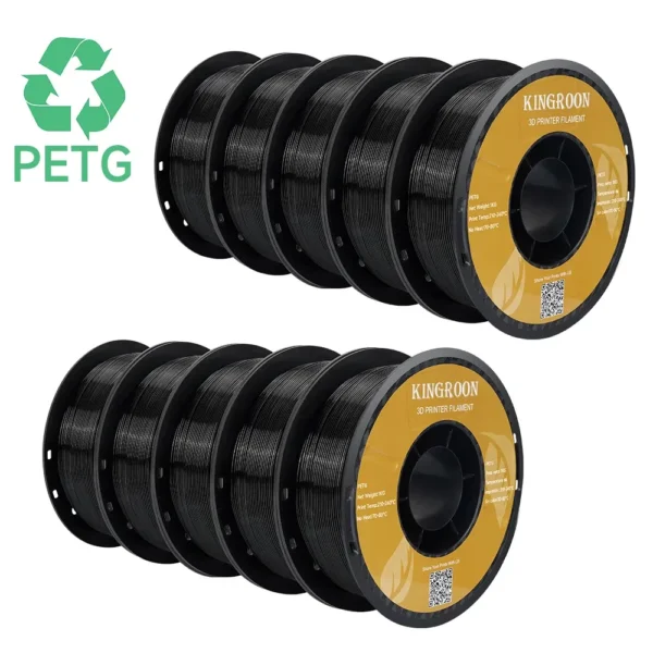 Color: Natural, Ships From: CHINA - Top 3D Printer 10KG PLA PETG ABS Filament 3D Printing Plastic Material 1.75mm 100% No Bubble Spool - Image 7