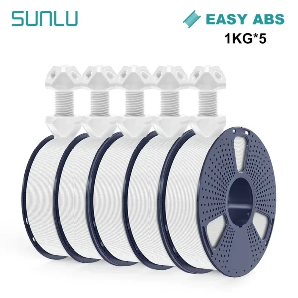 Color: glowing red, Ships From: CHINA - Top 3D Filament PETG/EASY ABS/TPU/ASA Filamnet 1.75mm 5Roll 1KG(TPU 0.5KG/Roll) 3D Printer Filament for 3D Printer - Image 3